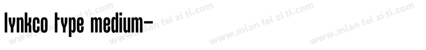 lynkco type medium字体转换